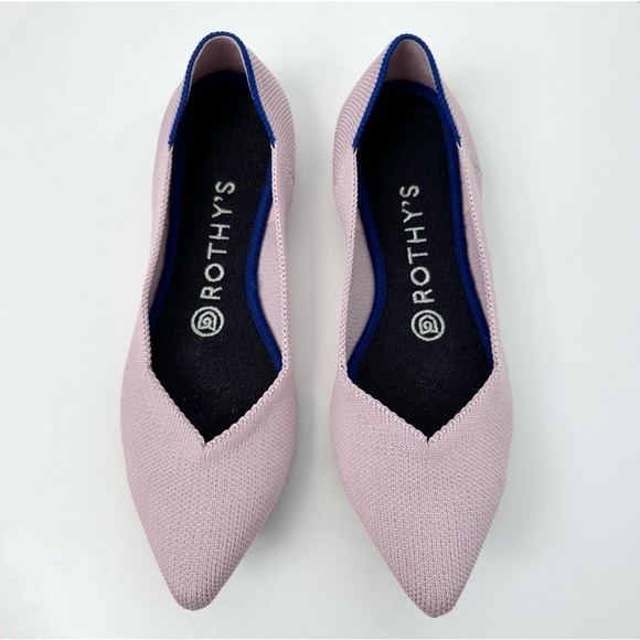 Rothy's Shoes - Rothy’s Pink Pointed toe Flats size 8